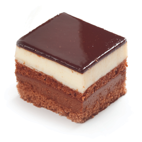 Dark White Chocolate Mousse Slab Cake 70 pce 