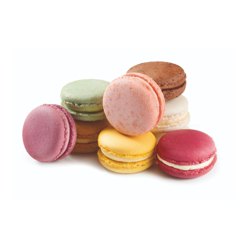Macarons 8 Flavours 18g - 48 pce 