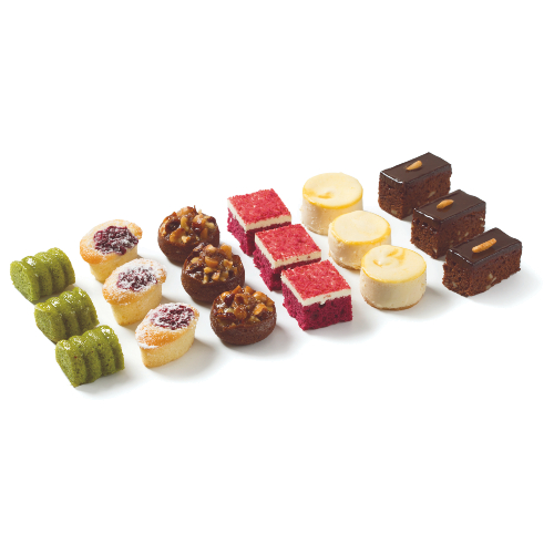 Petits Fours Flourless Selection 25g - 36 pce 