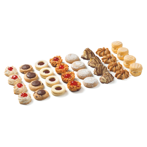 Gluten Free Cookie Selection 16g - 48 pce