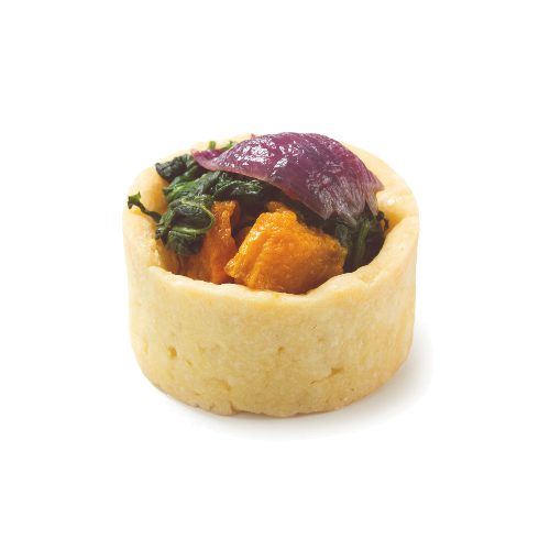 Pumpkin, Spinach & Hommus Vegan Tartlet 30g - 50 pce 