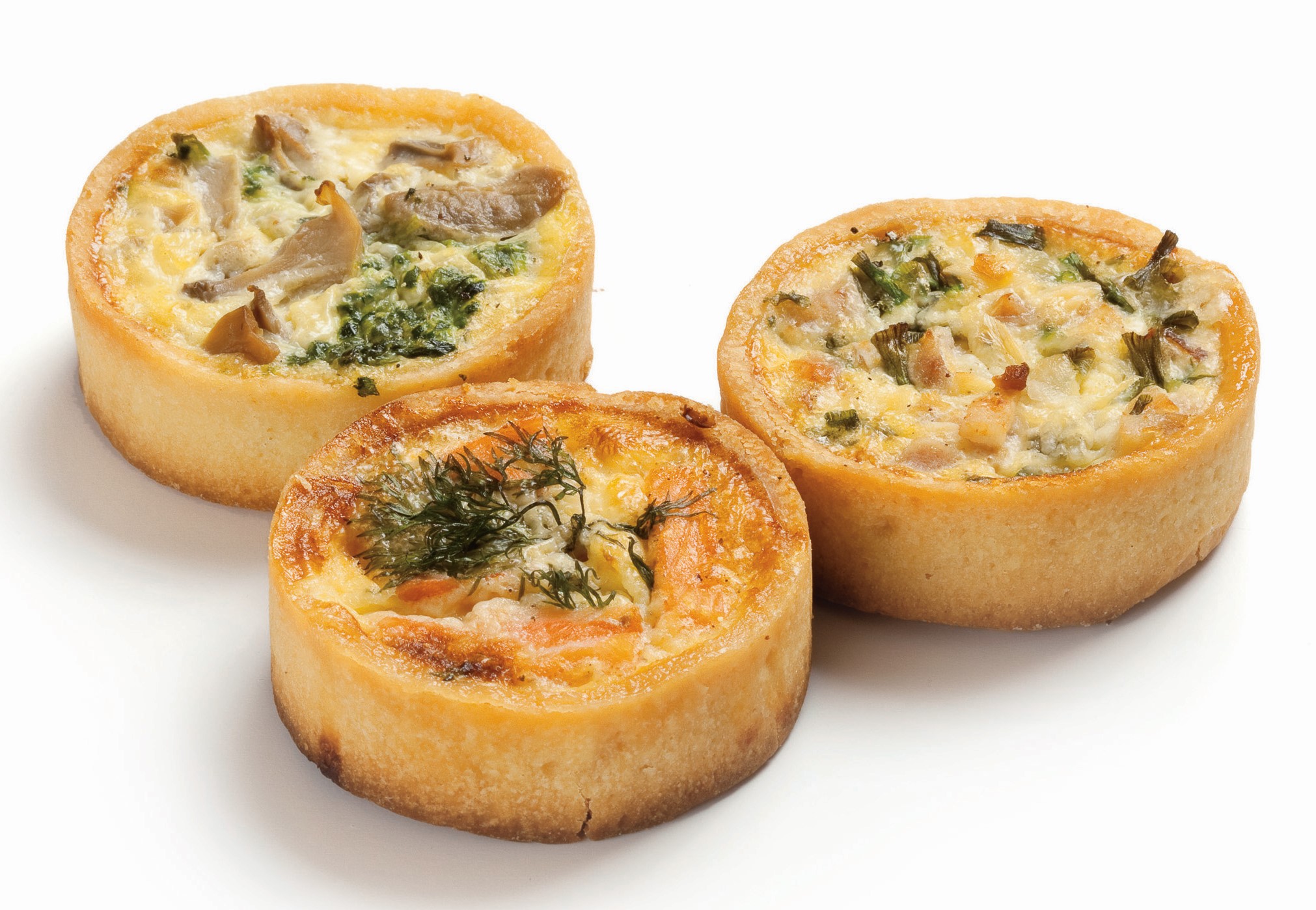 *QUICHE MINI ASSORTED 60x30g CONTINENTAL PATISSERIE Royal Foods